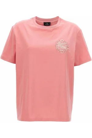 Etro T-shirt con ricamo logo