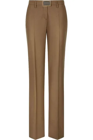 Dolce & Gabbana Pantaloni con fibbia logata