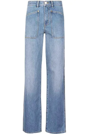 Tory Burch Toppa con zip per jeans in denim vintage