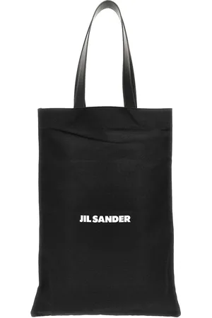 Jil Sander Borsa per la spesa grande piatta