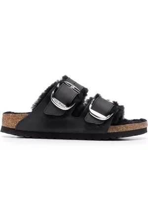 Birkenstock Shearling Arizona con fibbia