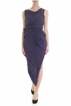 Vivienne Westwood Abito Vian a righe e nere