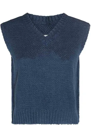 Maison Margiela Blue cachmere knitwear