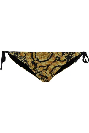 VERSACE Slip da mare con lacci