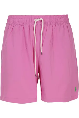 Ralph Lauren Boxer da mare in nylon con ricamo logo