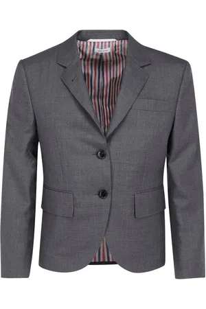 Thom Browne Blazer monopetto in lana mélange