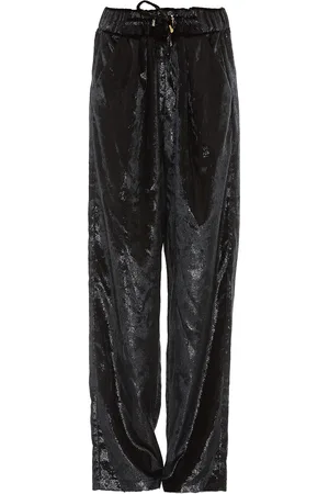 Balmain Pantaloni palazzo cangianti