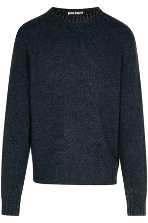 Palm Angels Maglione in misto lana merino scuro