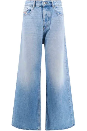 Diesel Jeans in cotone con patch logo posteriore