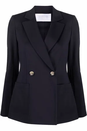 Harris Wharf London Giacca doppiopetto con rever classico