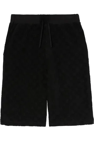 AMBUSH Shorts in felpa con logo in cotone