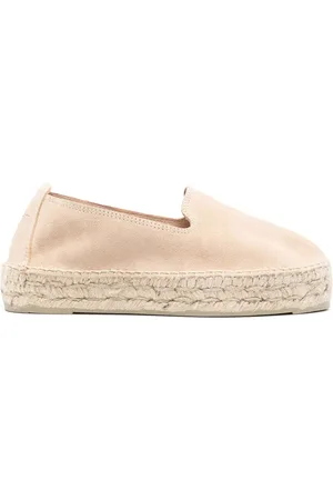 MANEBI Espadrillas Hamptons in pelle scamosciata