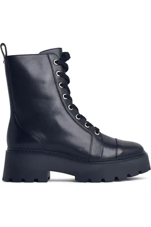 Michael Kors Stivali in pelle nera Blake
