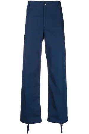 Kenzo Pantaloni cargo a gamba dritta