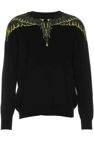 MARCELO BURLON Maglione con ali con icona