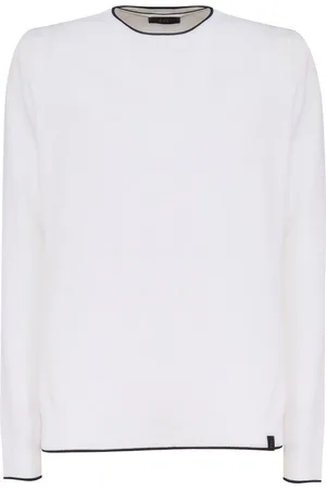 FAY Maglia In Cotone Con Girocollo