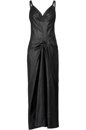Maison Margiela Abito midi con ruches