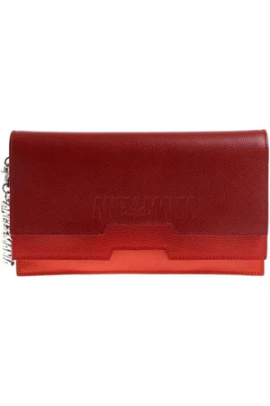Vivienne Westwood Clutch in pelle a grana