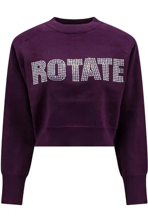 ROTATE Maglia in cotone biologico con logo