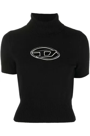 Diesel Maglia A Collo Alto In Lana E Cashmere
