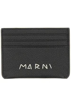Marni Portacarte Con Rammendo Logo