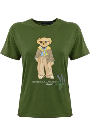 Ralph Lauren T-shirt con stampa Polo Bear