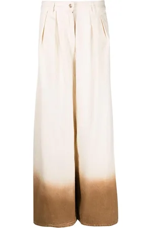 Alanui Jeans in cotone denim dai toni accesi