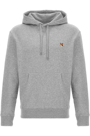 Maison Kitsuné Felpa con cappuccio con testa di volpe