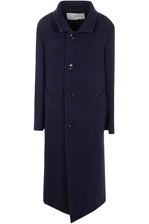 Ami Cappotto lungo collo alto