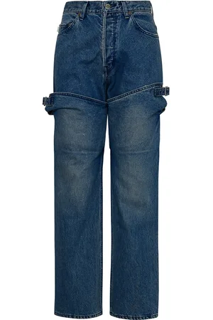 AMBUSH Jeans in cotone blu