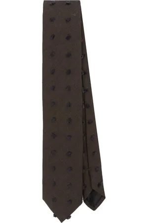 Lanvin Cravatta a pois maxi