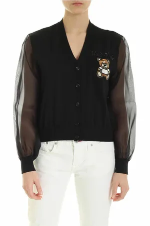 Moschino Cardigan Teddy Embroidery
