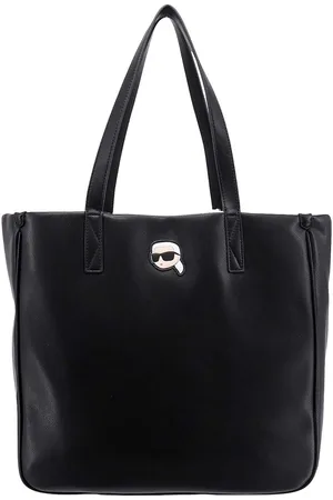 Karl Lagerfeld Borsa a tracolla in pelle con patch k/ikonik