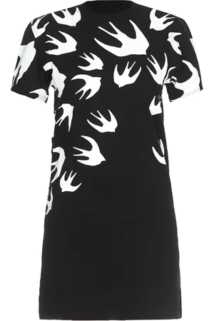 Alexander McQueen Abito stile T-shirt Swallow