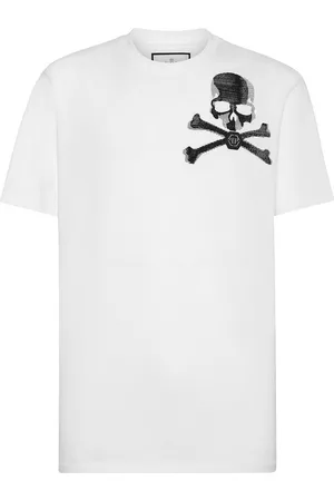 Philipp Plein T-shirt girocollo `skull & bones`