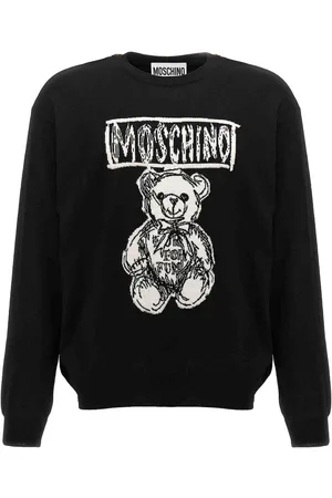Moschino Logo Intarsia Sweater
