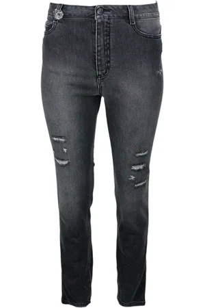 ERMANNO SCERVINO Jeans con dettagli gioiello