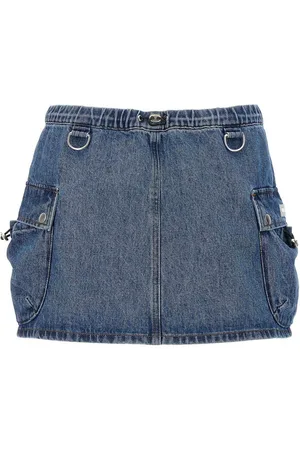 COPERNI Gonna cargo in denim