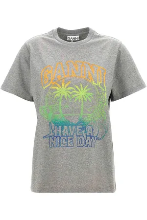 Ganni T-shirt in cotone