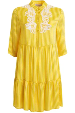 ERMANNO SCERVINO Vestito a righe con scollo tondo