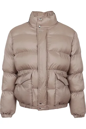 Alexander McQueen Piumino con colletto stampa graffiti