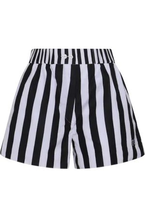 Patou Pantaloncini in cotone e nero