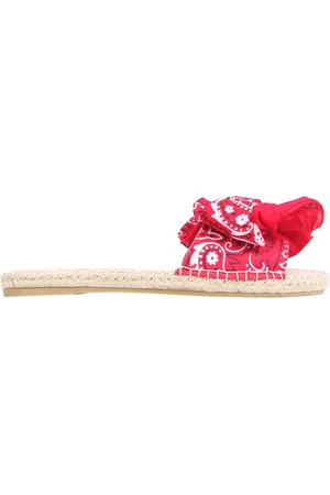 MANEBI Sandali Bassi Con Fiocco Bandana