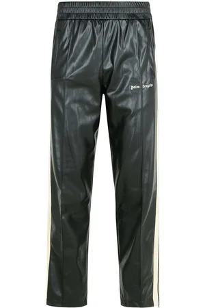Palm Angels Pantaloni sportivi in pelle