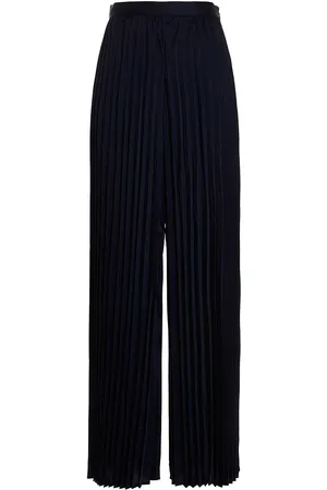 Michael Kors Pantaloni in tessuto satinato plissettato