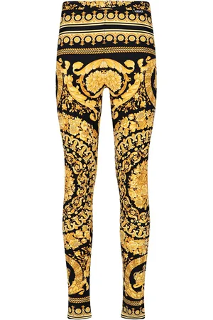VERSACE Leggings stampa barocca
