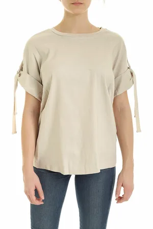 DKNY T-shirt con nastro logato