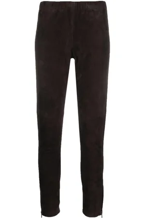 P.A.R.O.S.H. P. A.R. O.S. H. sono pantaloni di pelle scamosciata
