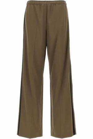 Maison Margiela Pantaloni con fascia in raso