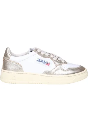 Autry Sneakers in pelle colore e platino